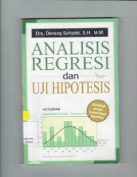 Image of Analisis Regresi dan Uji Hipotesis